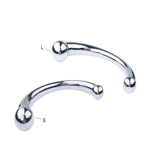 Anal 5858 Elegant Steel Ended Double Stainless Hook 0624